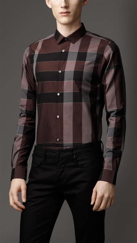 burberry conto uomo|burberry shirts for men.